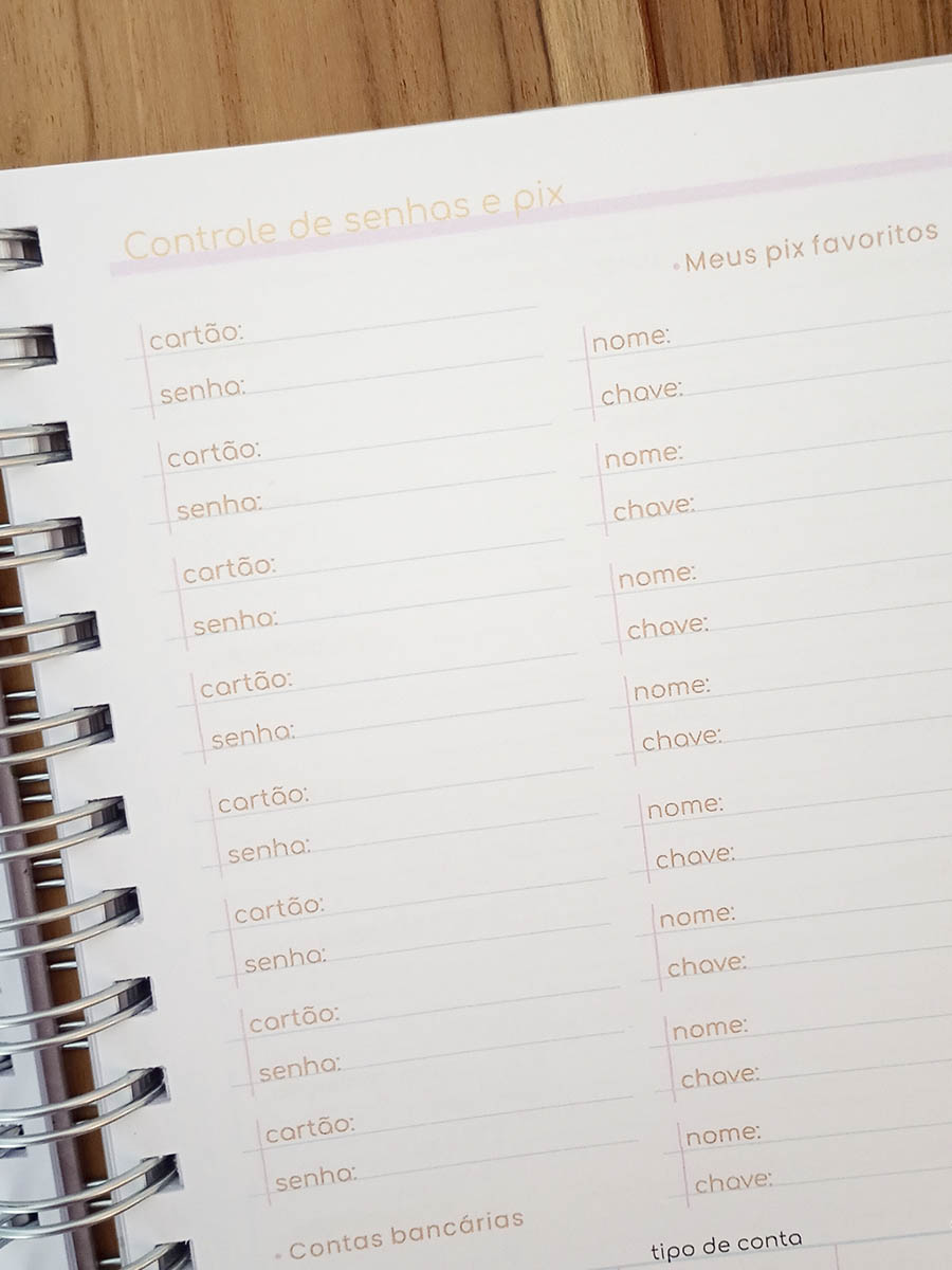 Planner 2026 personalizado - Imagem 19