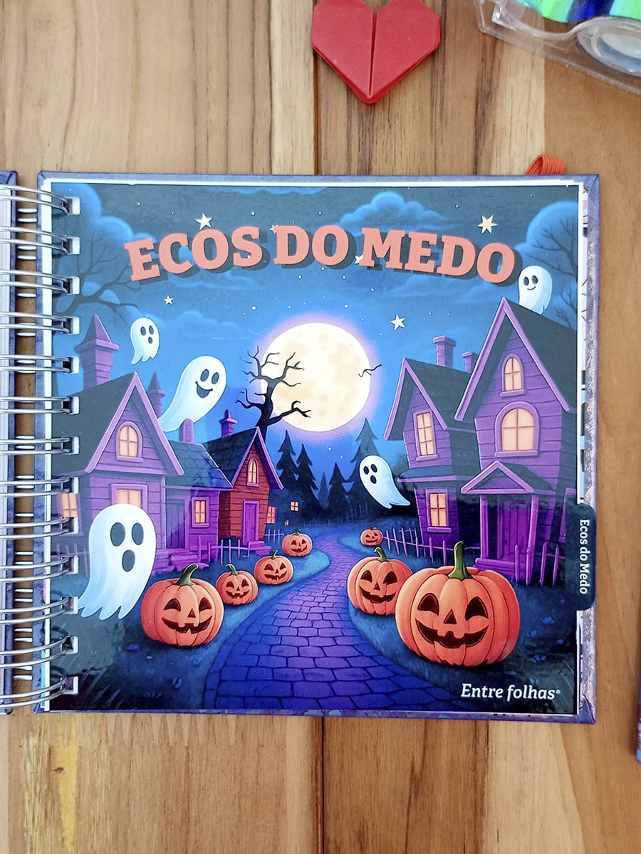Livro de colorir Entre Folhas - Halloween Vol01 - Imagem 20