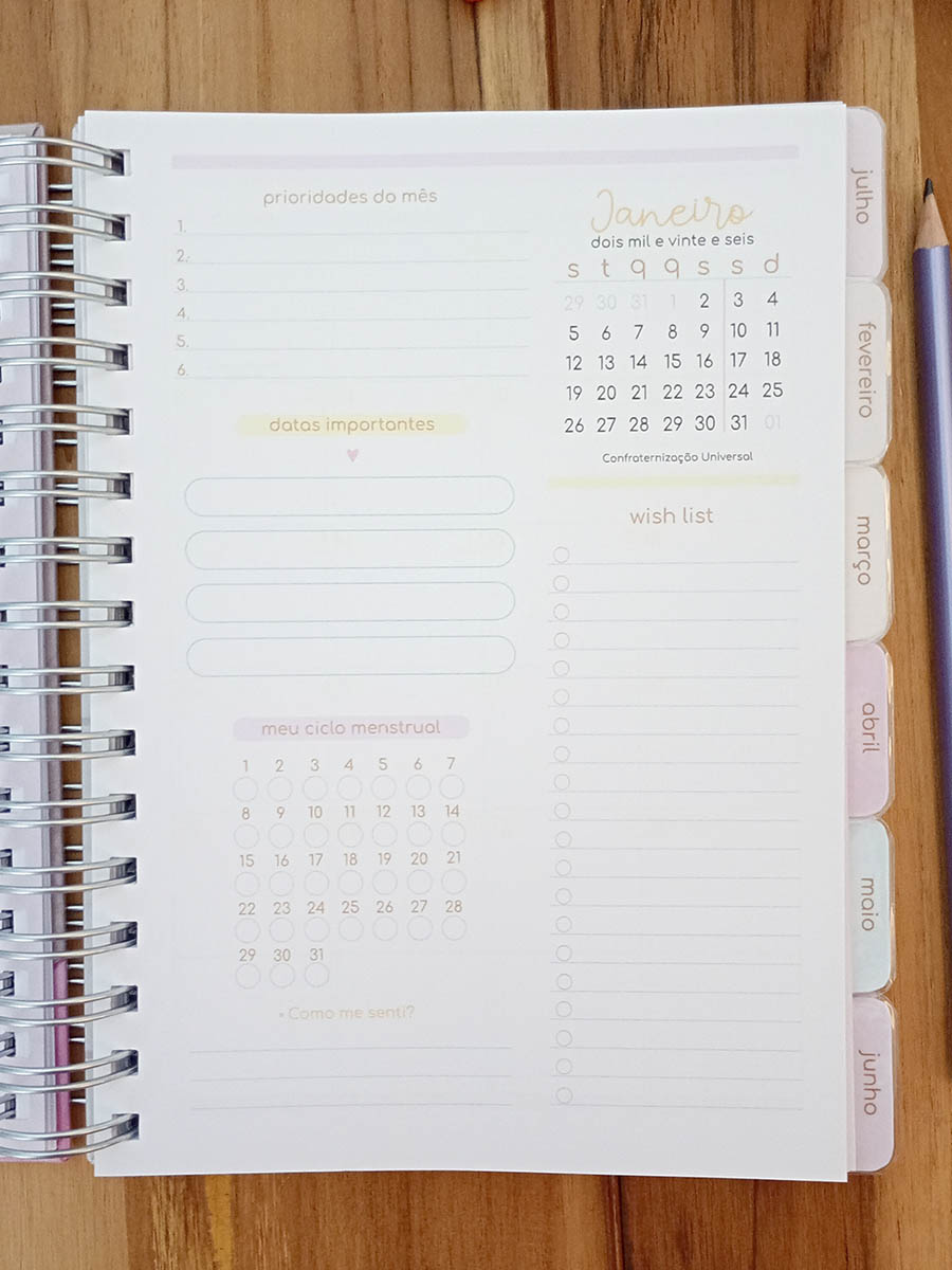 Planner 2026 personalizado - Imagem 26