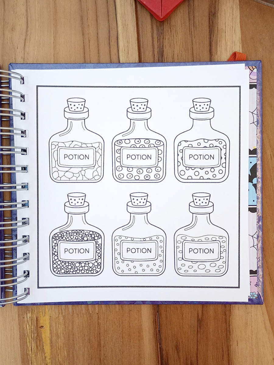 Livro de colorir Entre Folhas - Halloween Vol01 - Imagem 24