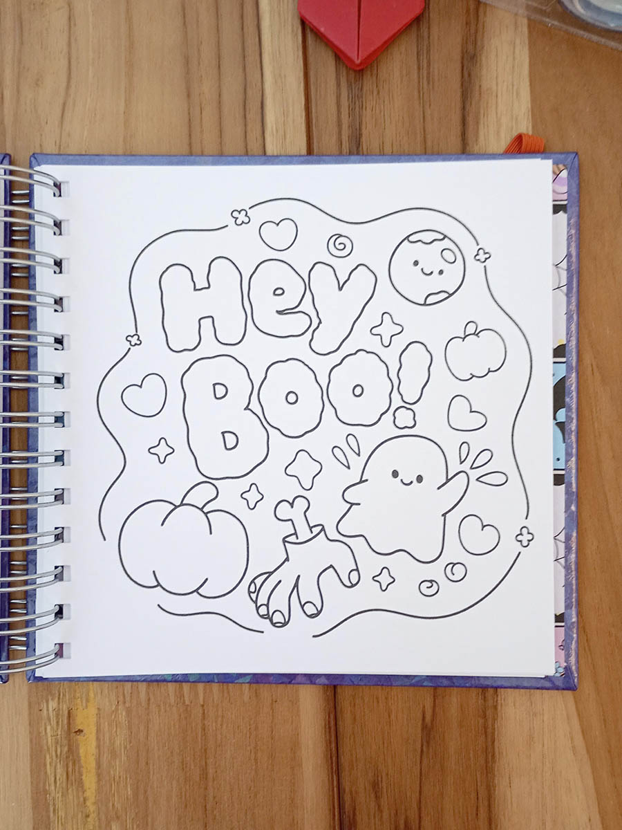 Livro de colorir Entre Folhas - Halloween Vol01 - Imagem 25