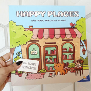 Livro de colorir Happy Places