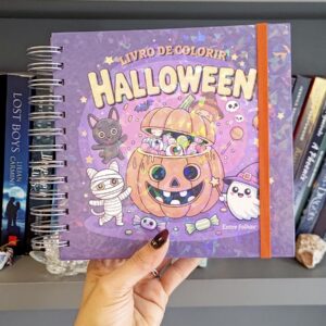 Pronta Entrega - Livro de colorir Entre Folhas - Halloween Vol01