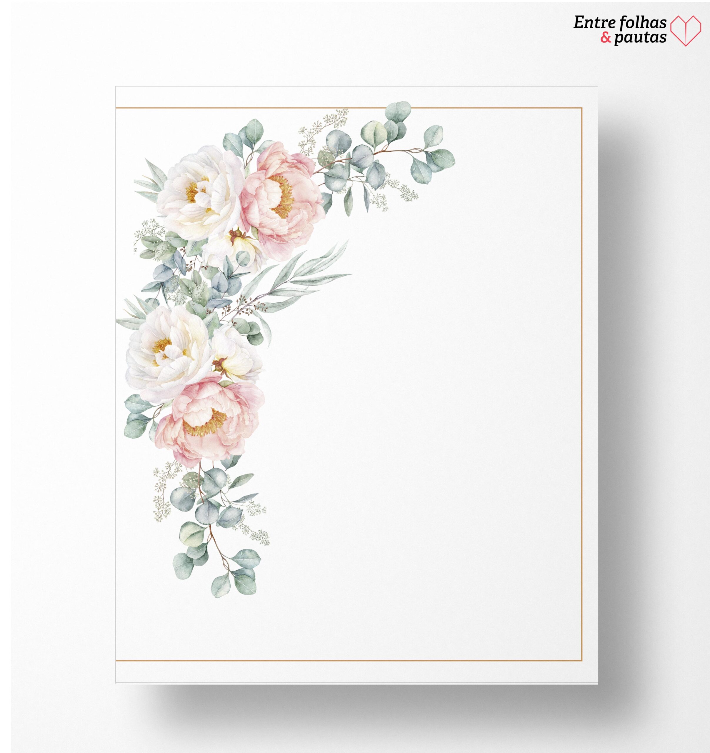 Coleção Amor que Floresce - Kit Cadernos de votos noivo e noiva - Imagem 14