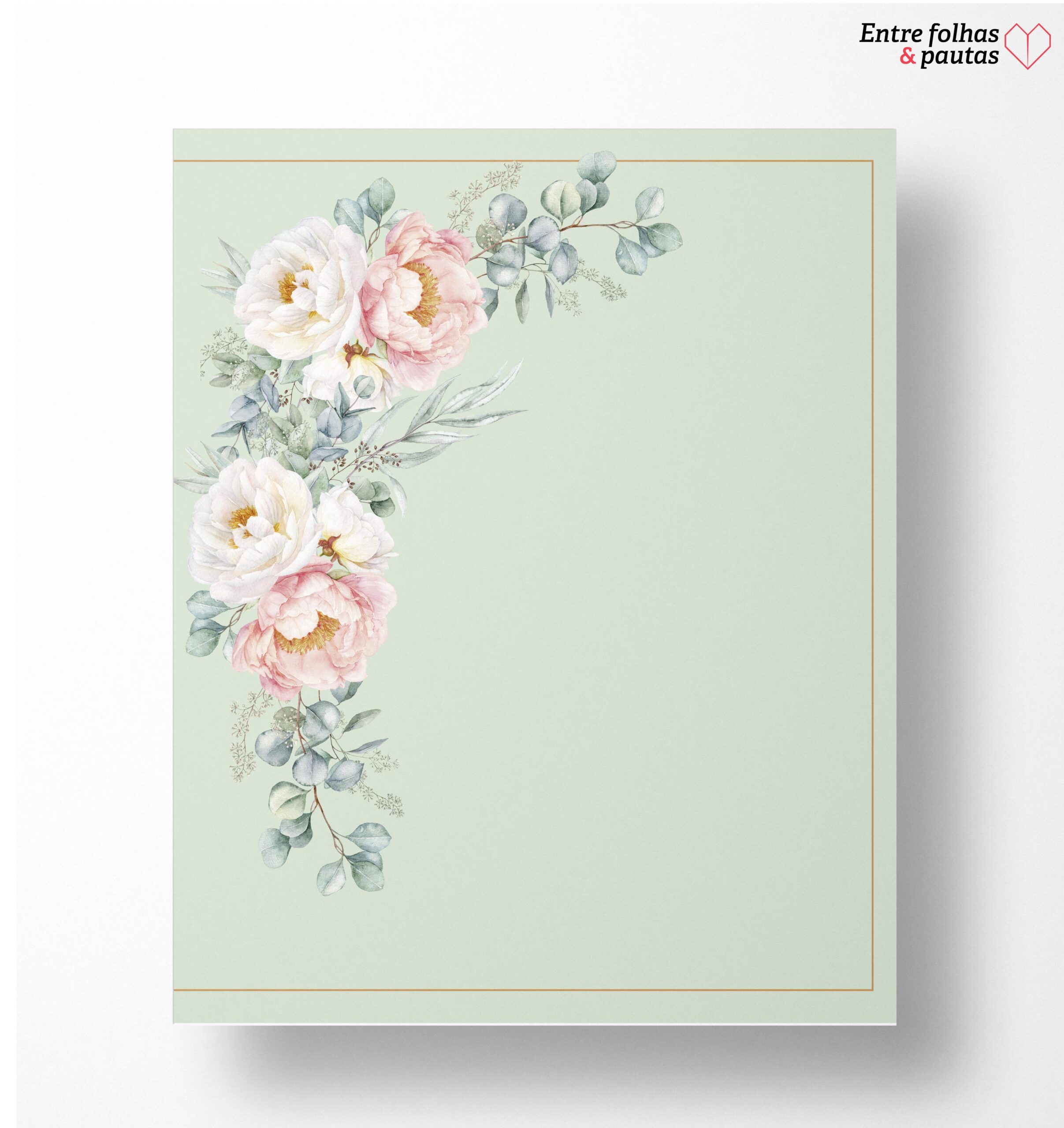 Coleção Amor que Floresce - Kit Cadernos de votos noivo e noiva - Imagem 11