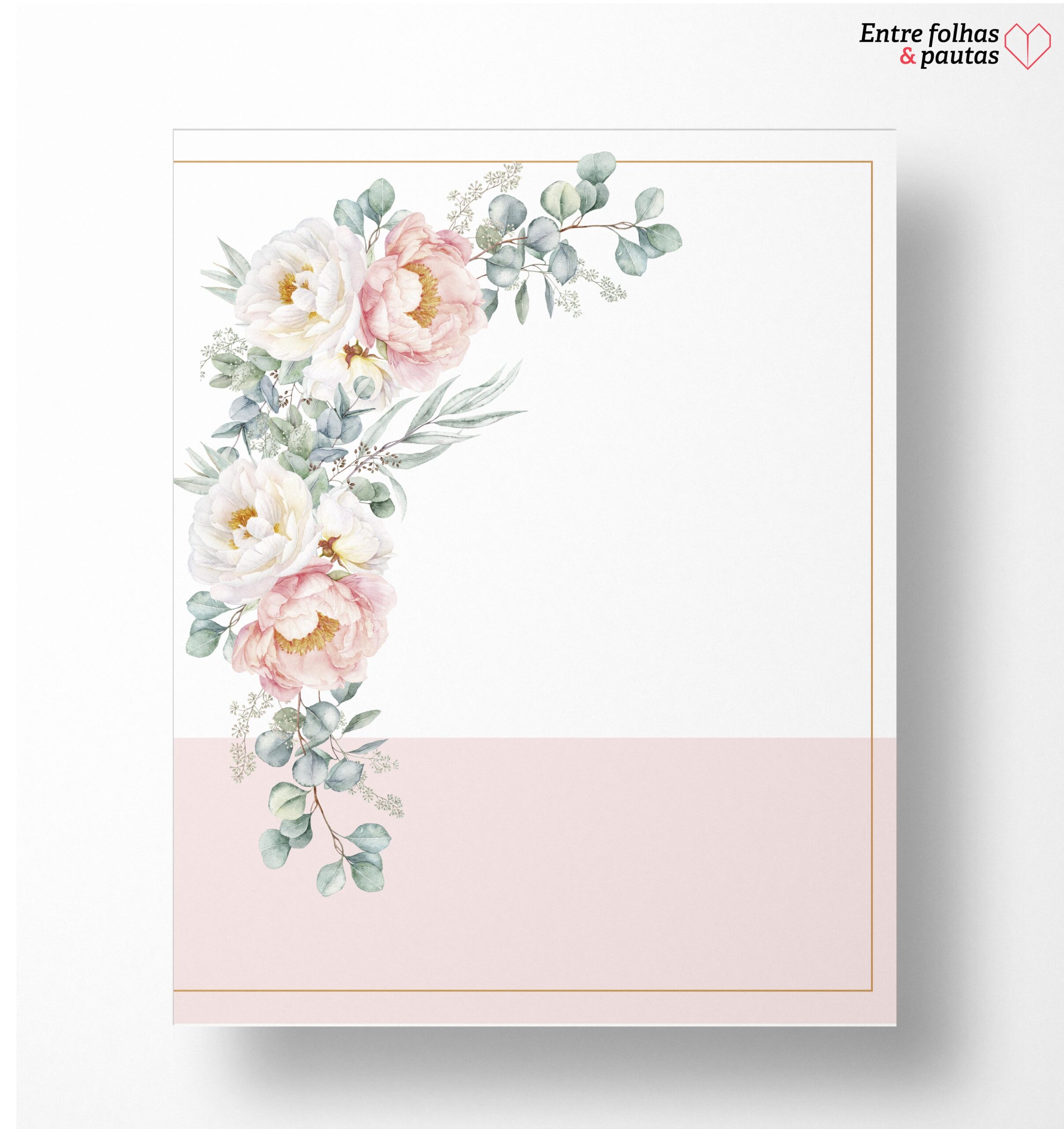 Coleção Amor que Floresce - Kit Cadernos de votos noivo e noiva - Imagem 10