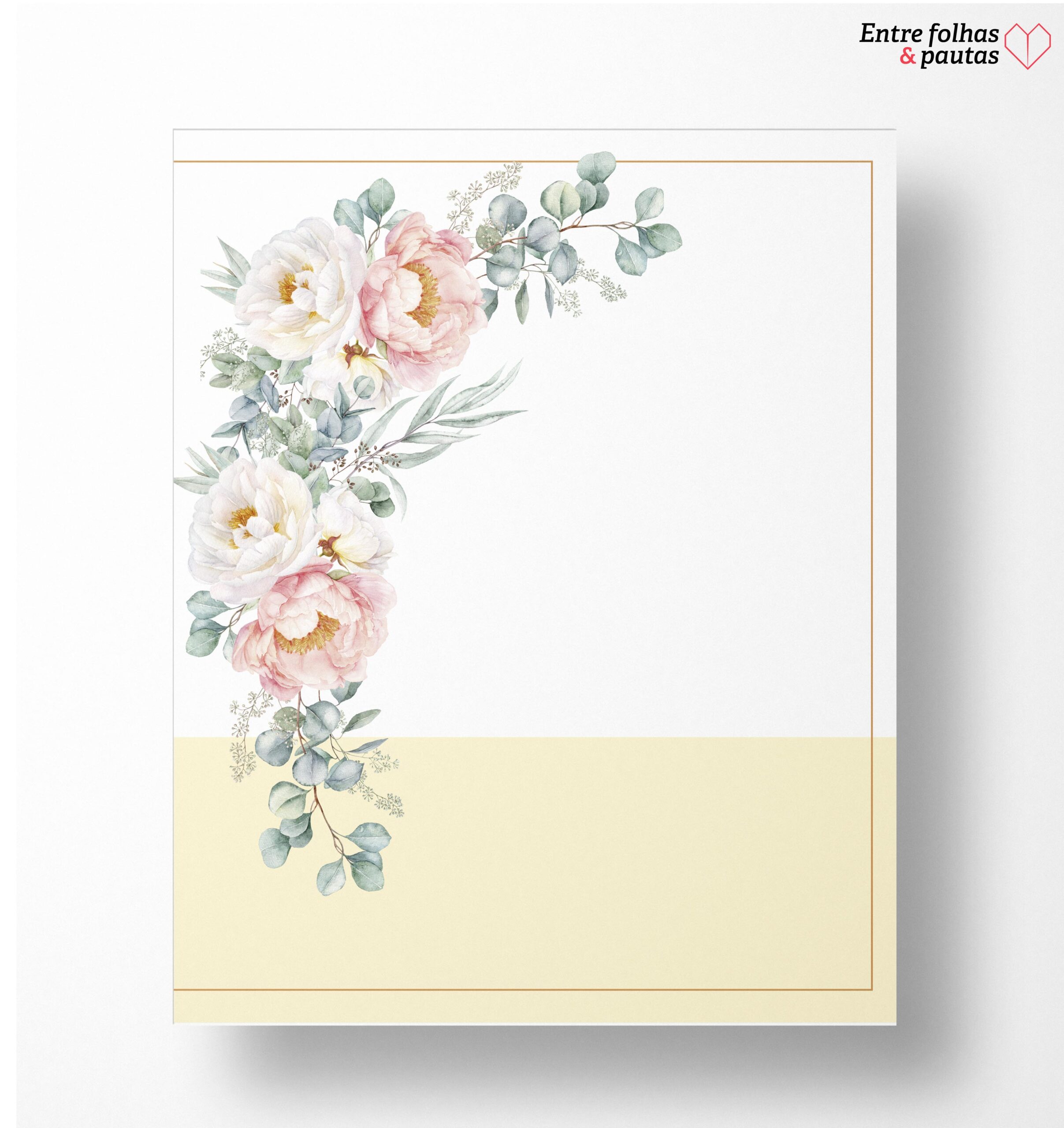 Coleção Amor que Floresce - Kit Cadernos de votos noivo e noiva - Imagem 9