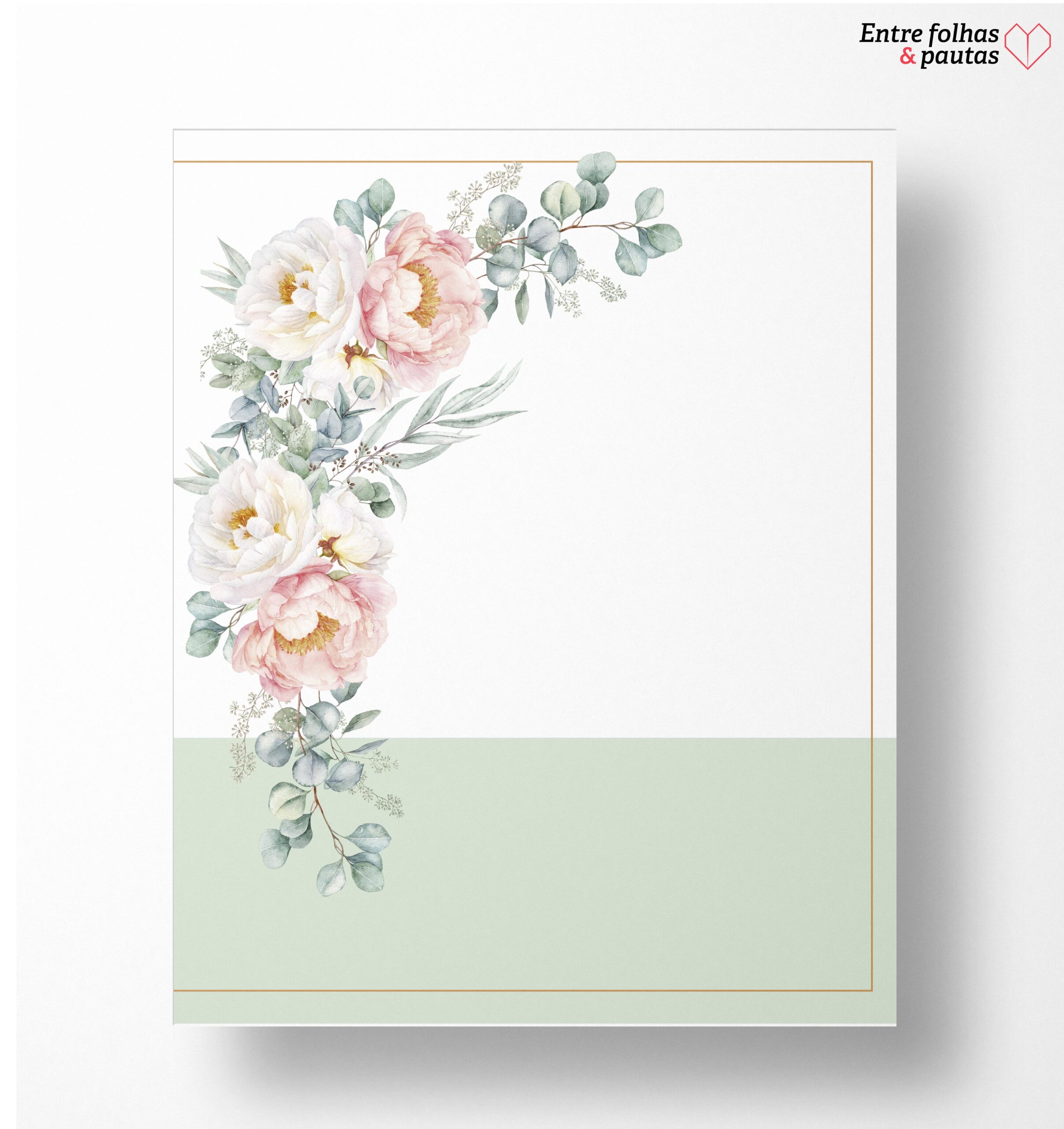 Coleção Amor que Floresce - Kit Cadernos de votos noivo e noiva - Imagem 8